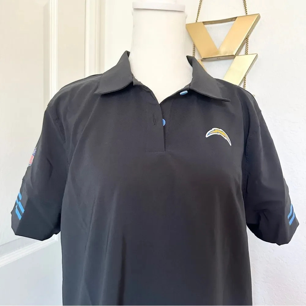 NWT Nike Dri Fit NFL Los Angeles Chargers Women’s Polo - Picture 2 of 11